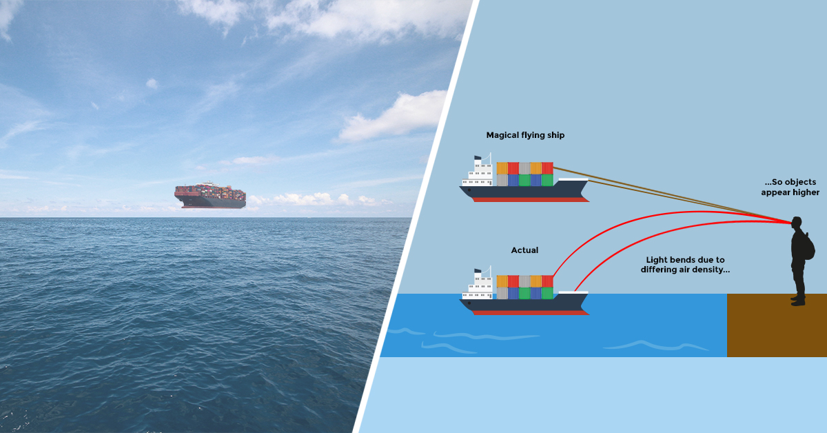 HOVERING SHIPS– ARE THEY REAL OR SIMPLY AN OPTICAL ILLUSION