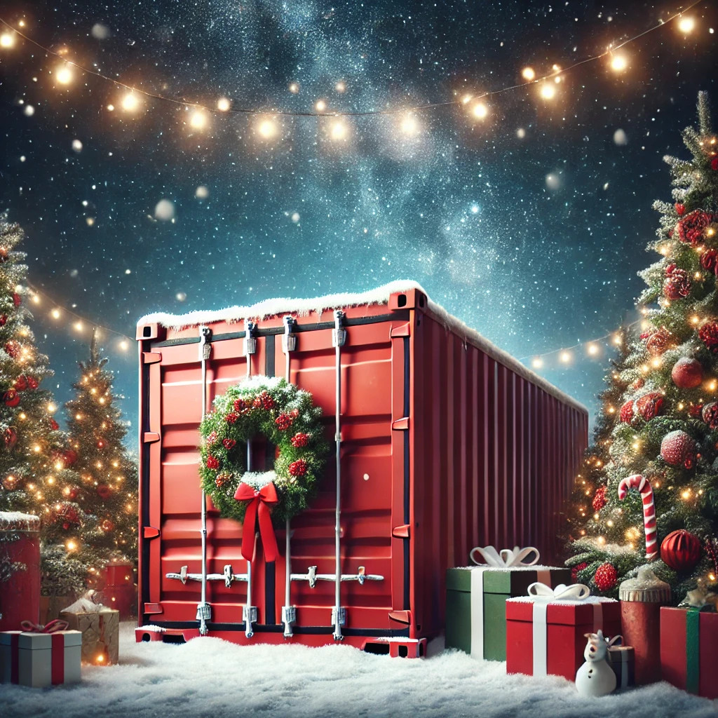 festive container