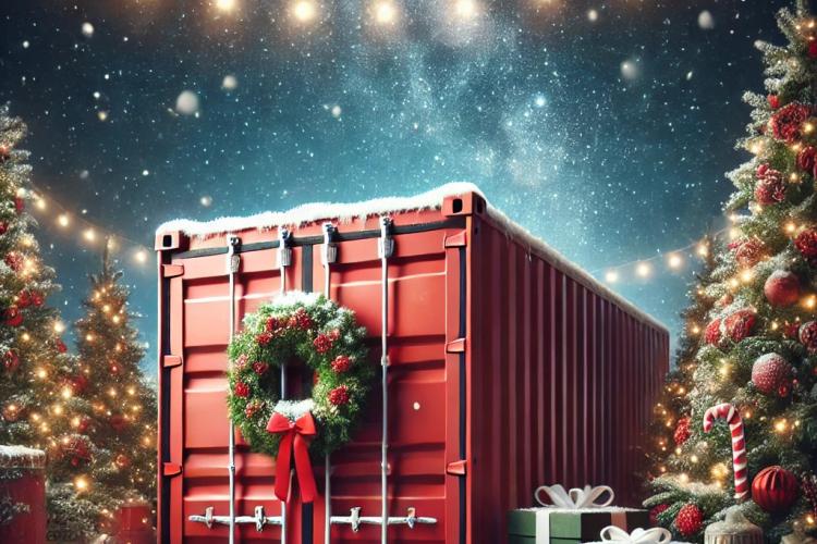 festive container