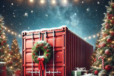 festive container